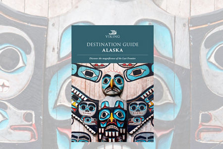 Alaska Destination Guide Cover with Totem Artwork