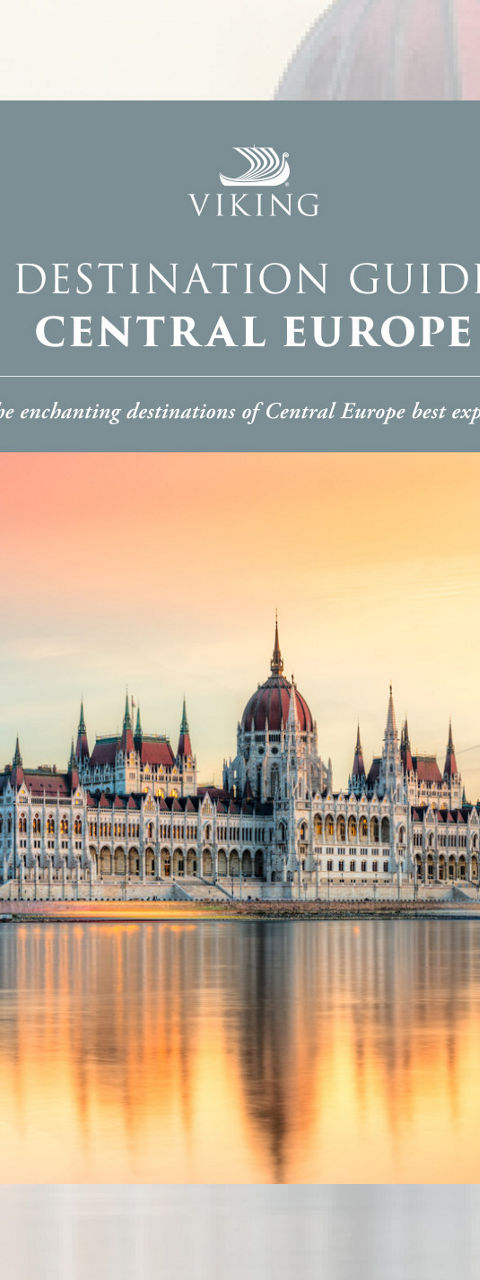 Central Europe Destination Guide Cover with Parliament View