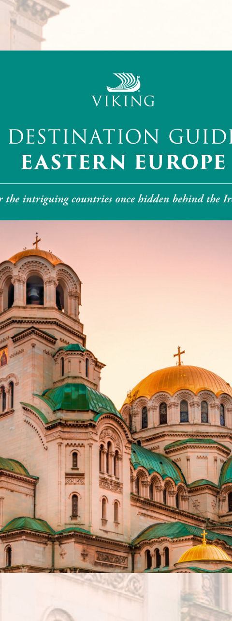 Eastern Europe Destination Guide Cover with Cathedral