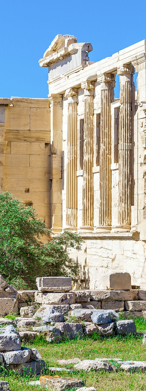 Erechtheion Temple with Caryatids in Athens