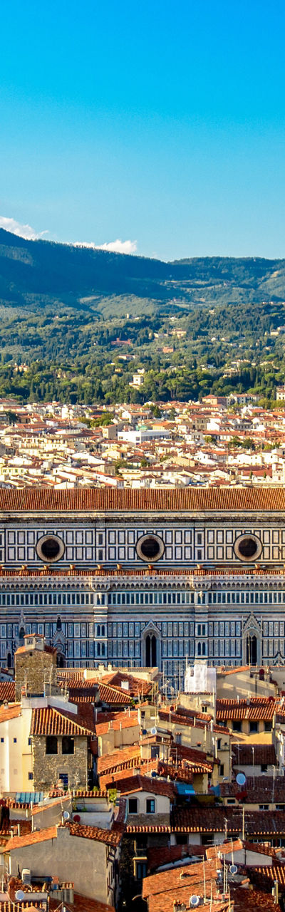 Florence Cathedral and Cityscape Under Blue Sky
