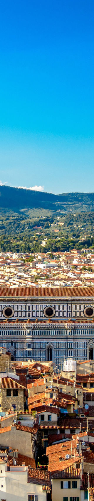 Florence Cathedral and Cityscape Under Blue Sky
