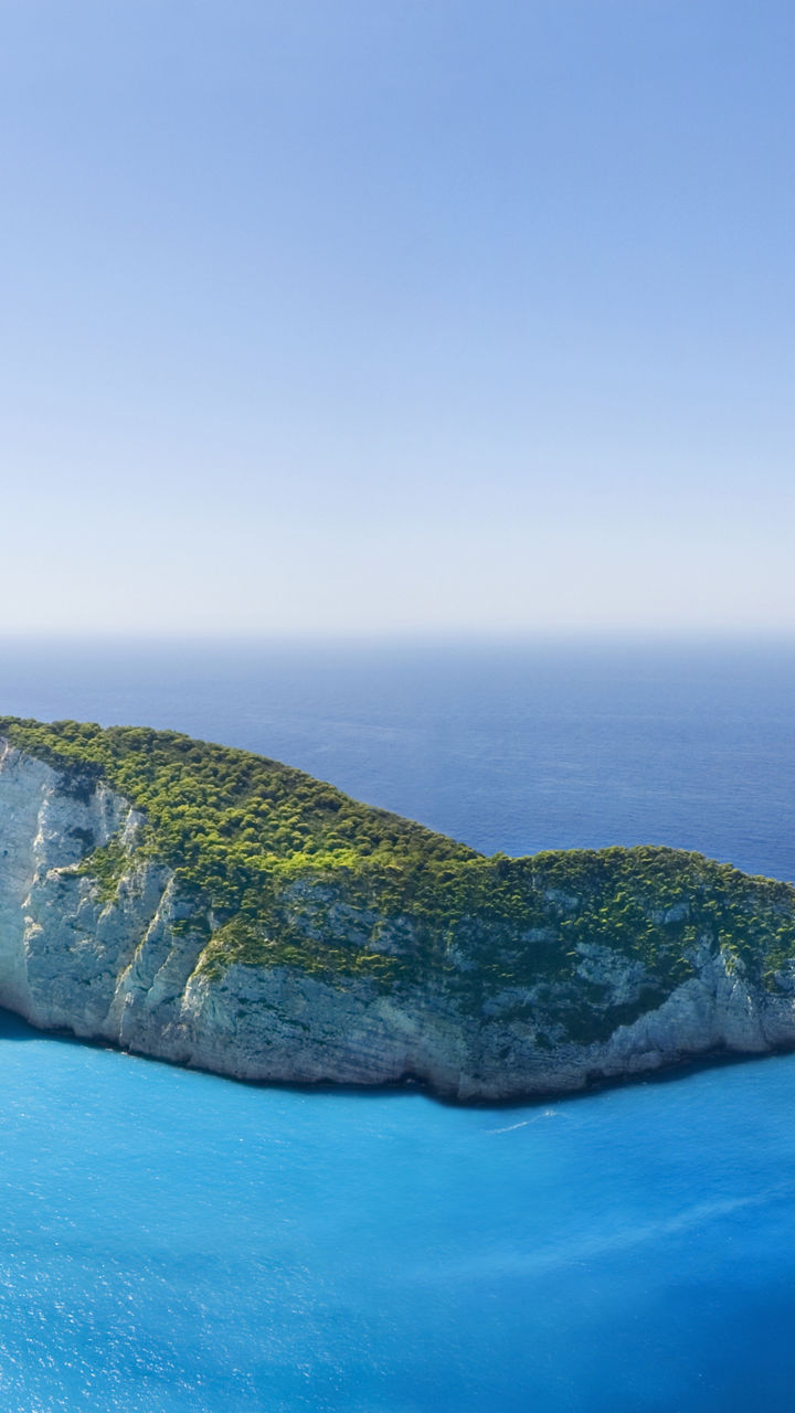 Scenic coastal cove with turquoise waters