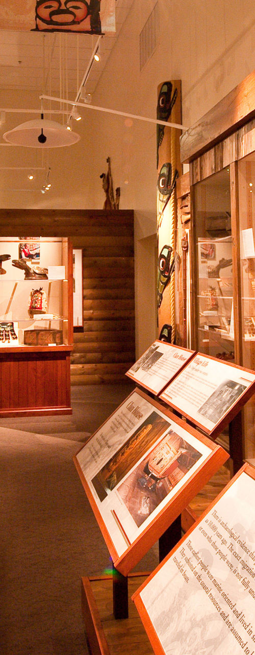 Southeast Alaska Native cultural exhibit