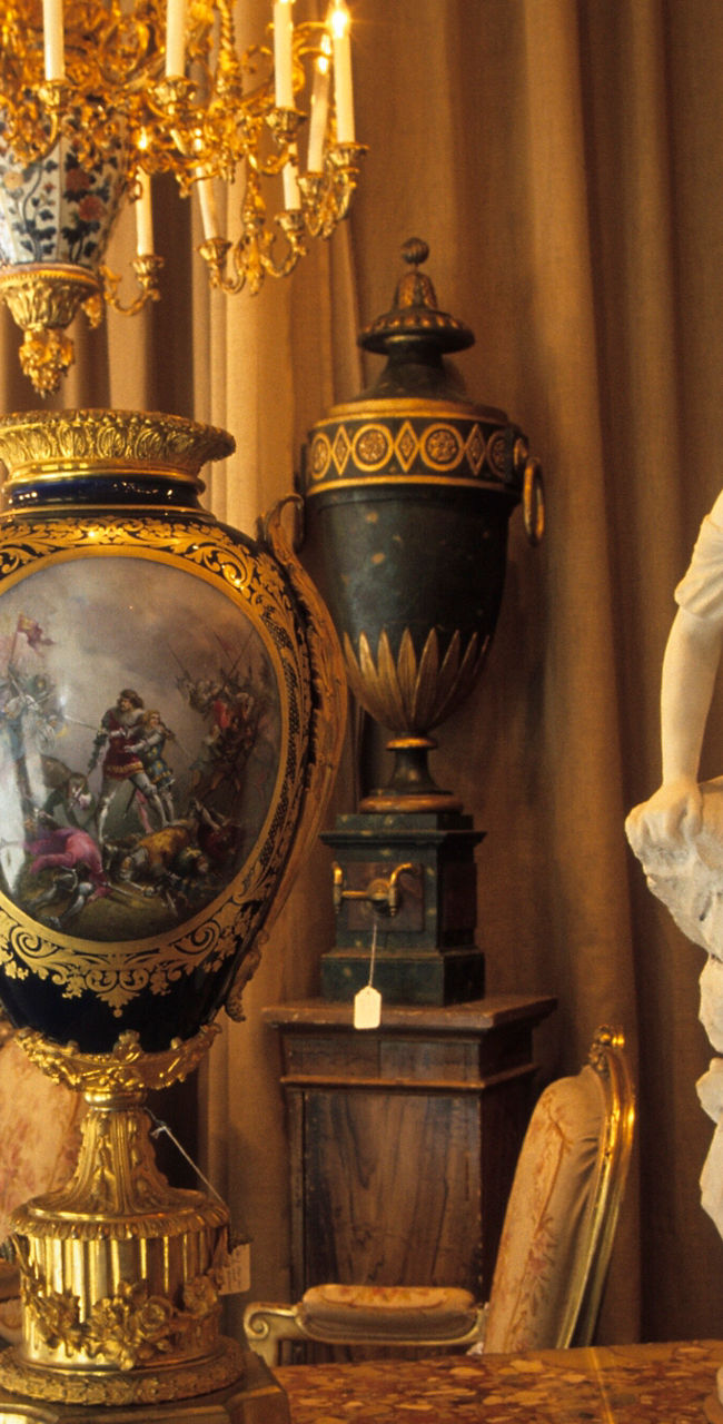 Elegant Antique Room with Ornate Decor