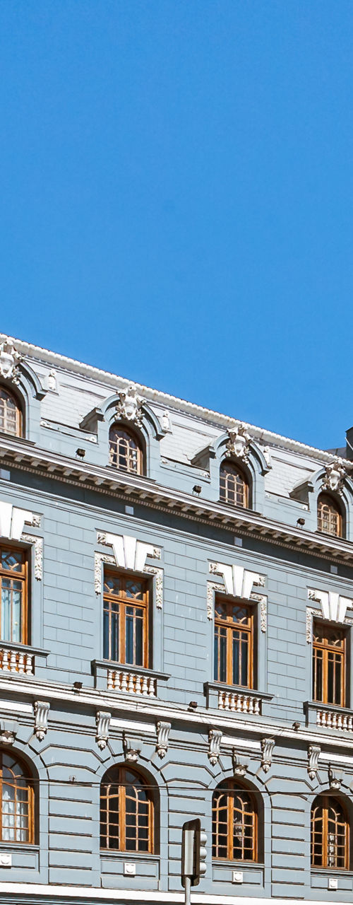 Historic naval building with ornate architecture
