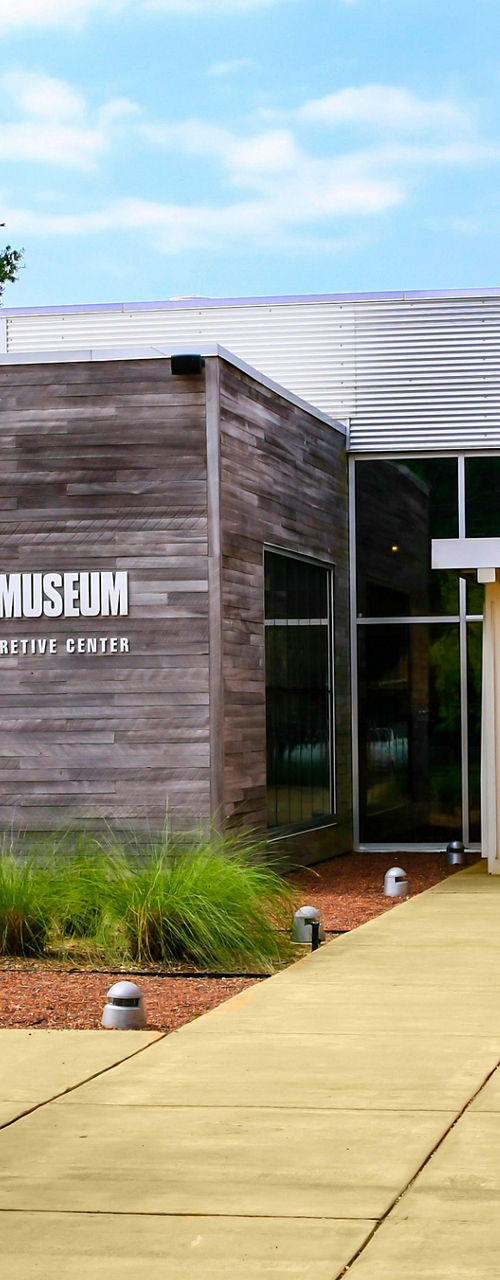 King Museum entrance with modern architecture