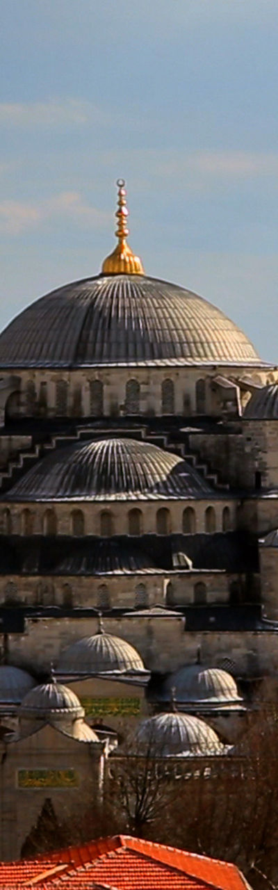 Historic Blue Mosque overlooking the sea