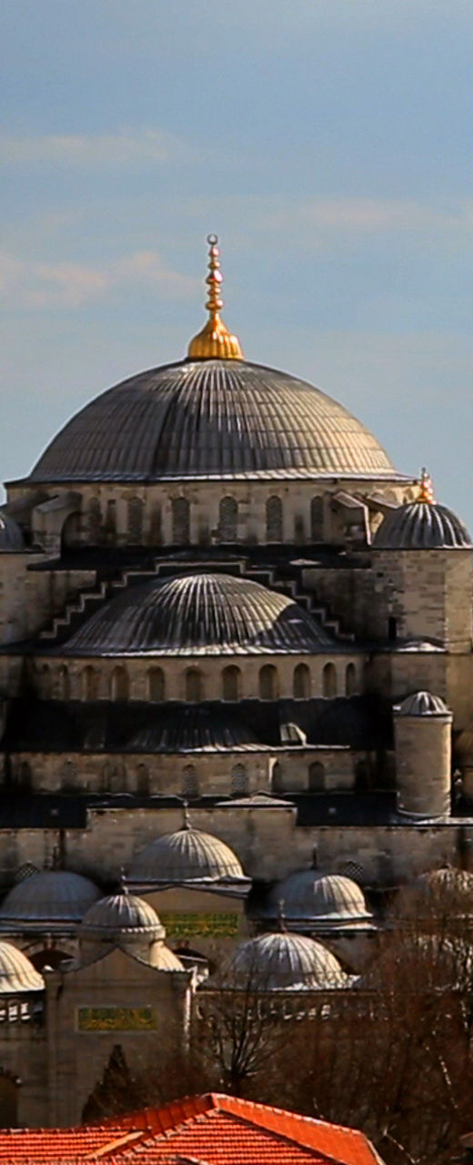 Historic Blue Mosque overlooking the sea