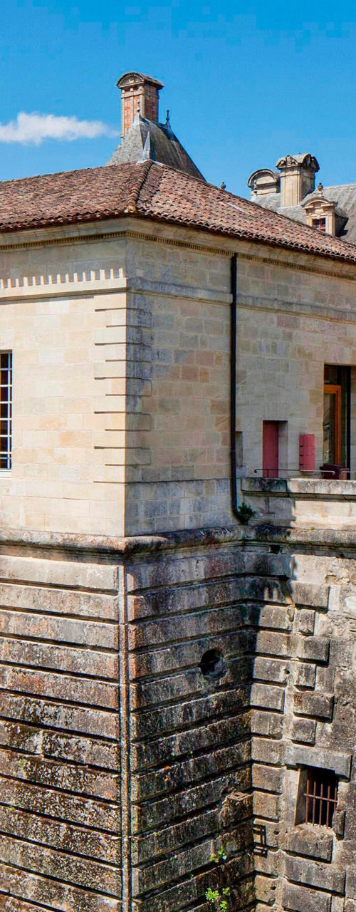 Historic French Château with Stone Architecture