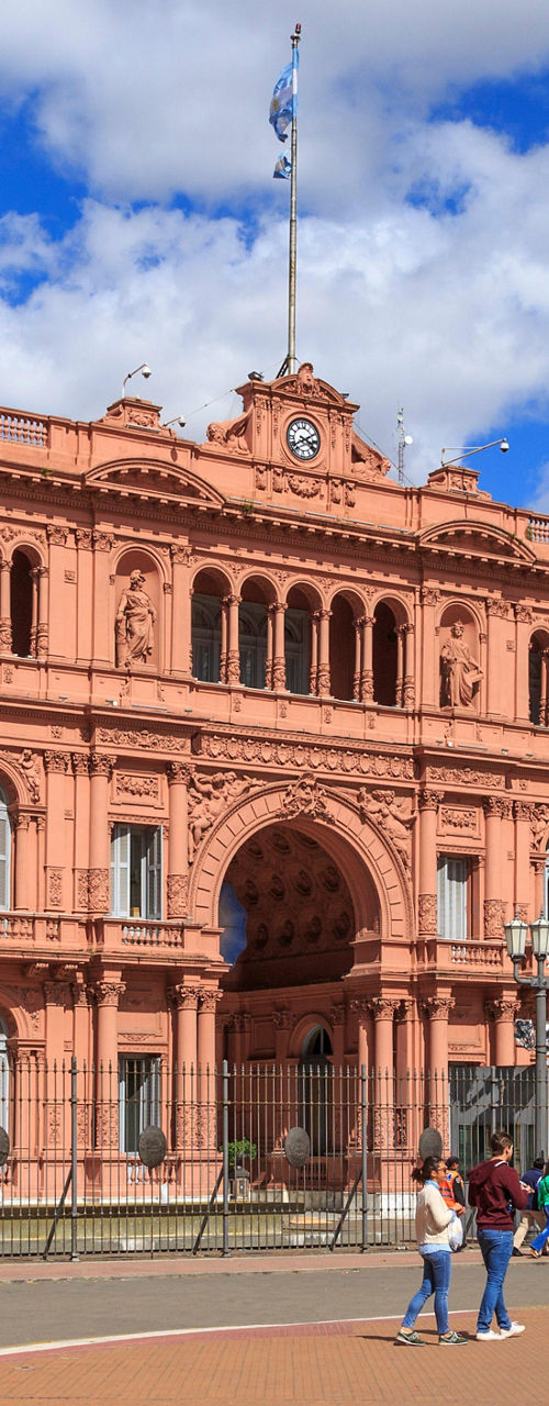 Historic Casa Rosada in Buenos Aires, Argentina