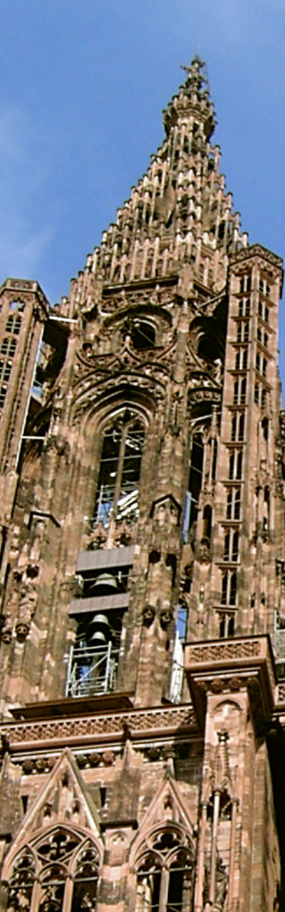 Strasbourg Cathedral under clear blue sky