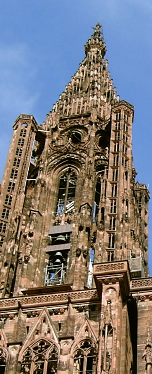 Strasbourg Cathedral under clear blue sky