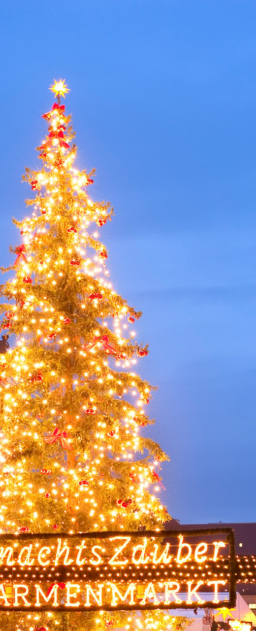 Festive Christmas market at Gendarmenmarkt Berlin