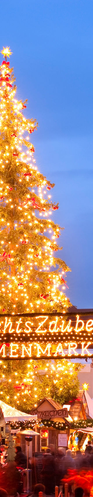 Festive Christmas market at Gendarmenmarkt Berlin