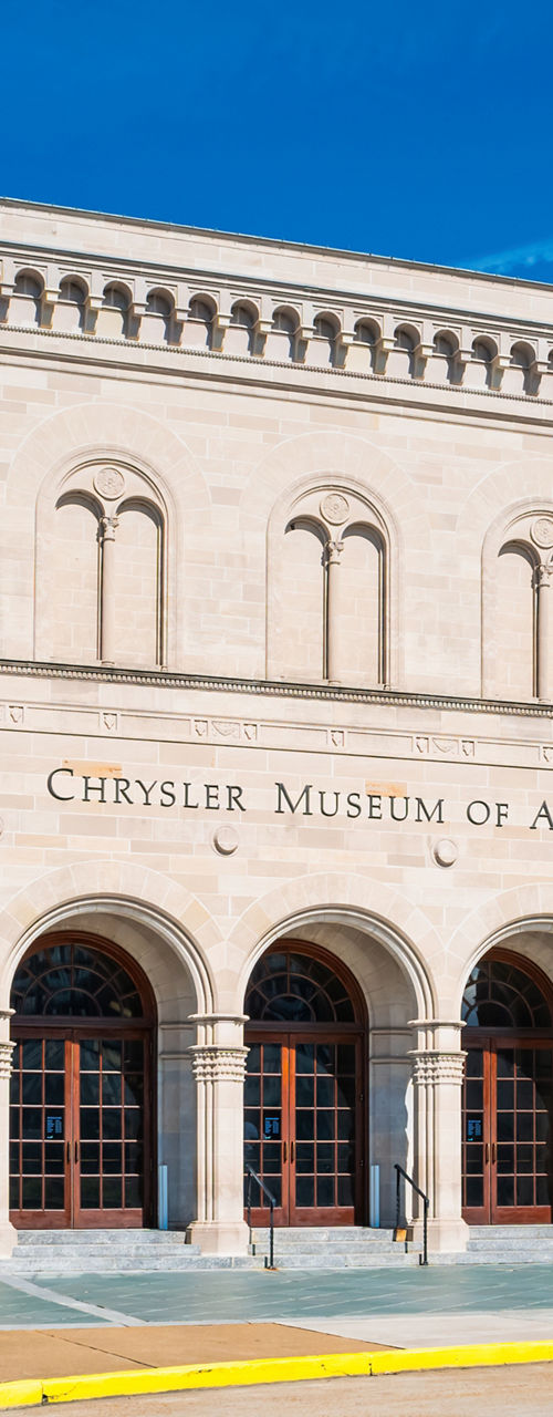 Chrysler Museum of Art building exterior view