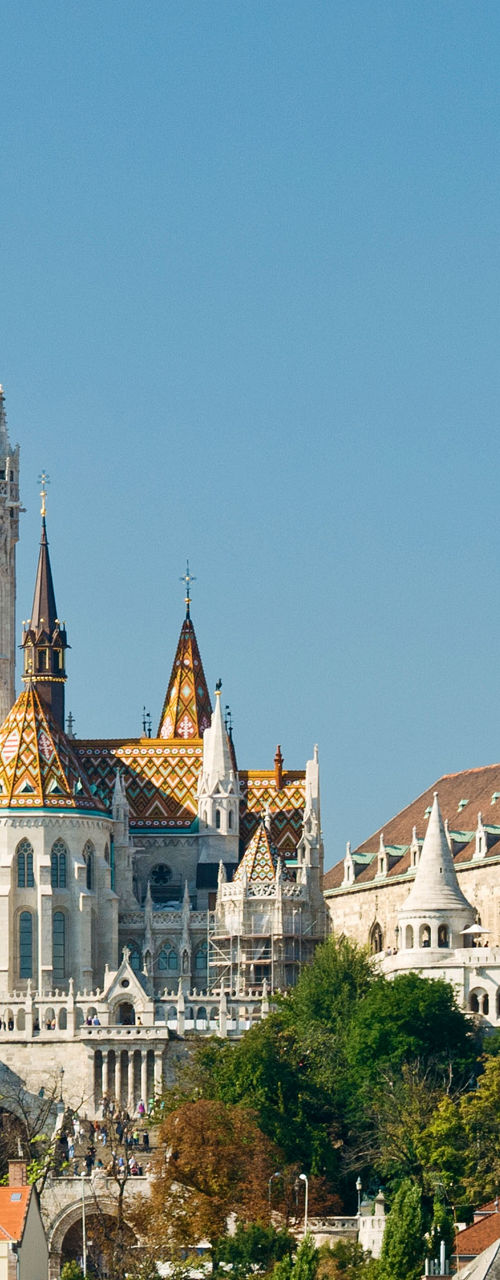 Historic Budapest skyline with iconic architecture