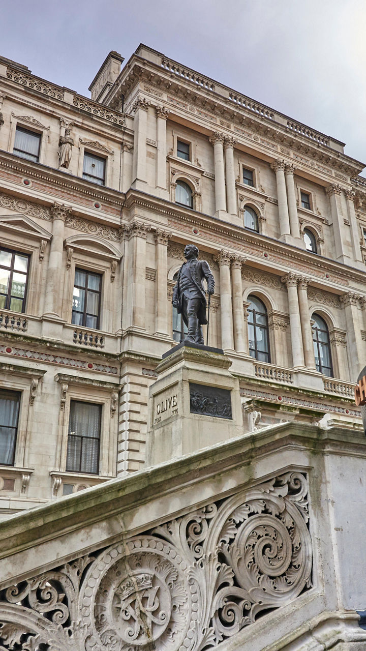 Entrance to Churchill War Rooms in London