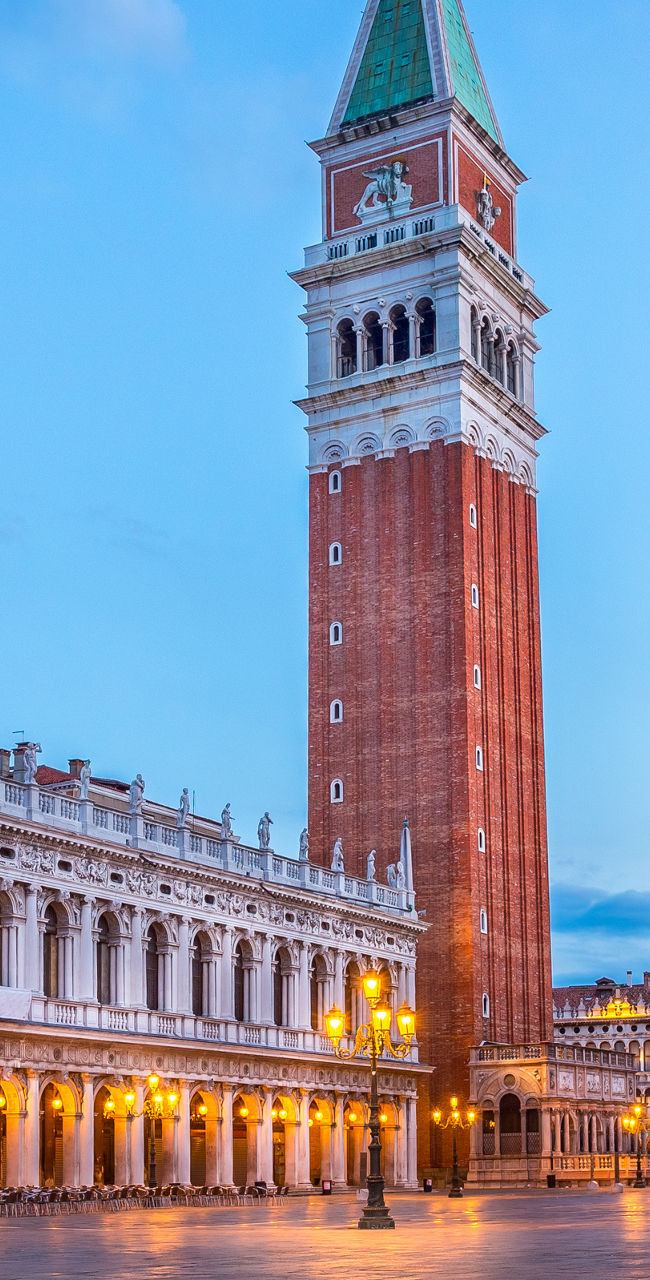 St. Mark's Square at twilight, Venice