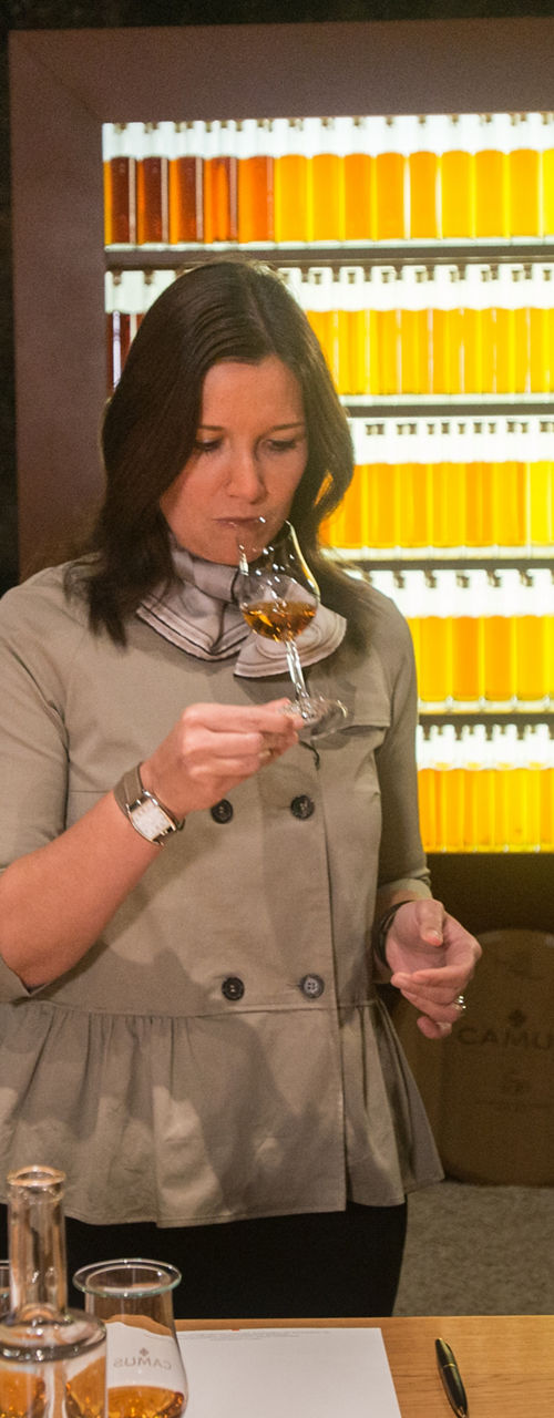Whiskey tasting session in distillery