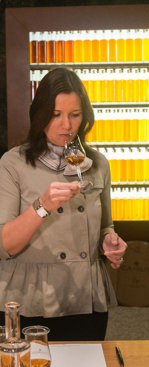 Whiskey tasting session in distillery