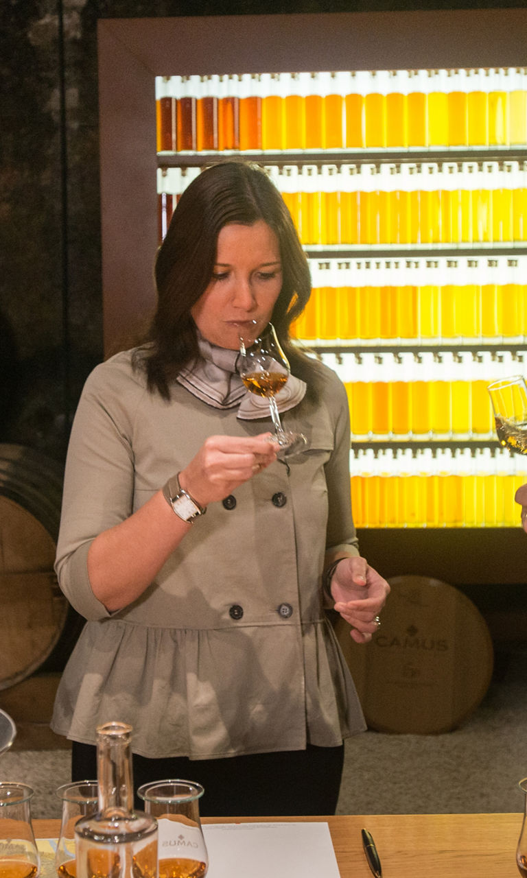 Whiskey tasting session in distillery