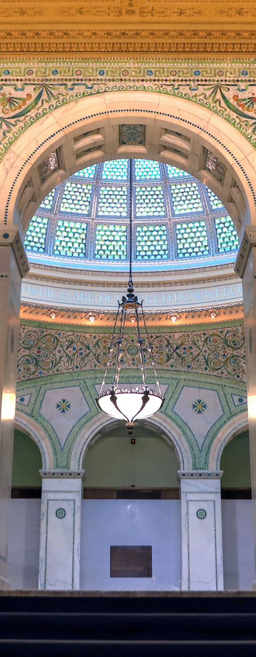Ornate interior with grand staircase