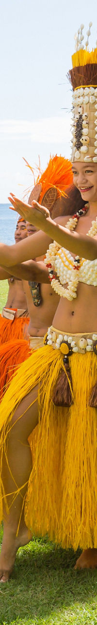 Traditional Polynesian Dance Performance Outdoors