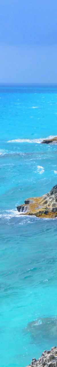 Scenic coastal view with turquoise waters