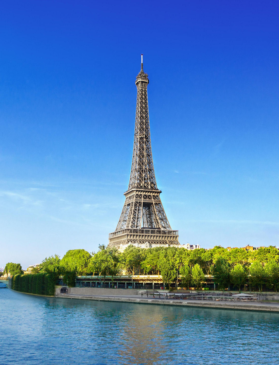 Eiffel Tower with River Seine View