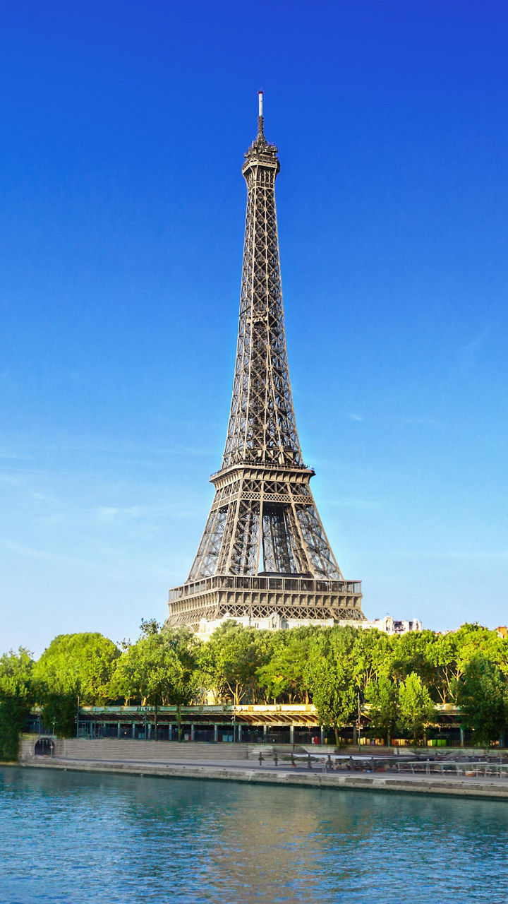 Eiffel Tower with River Seine View