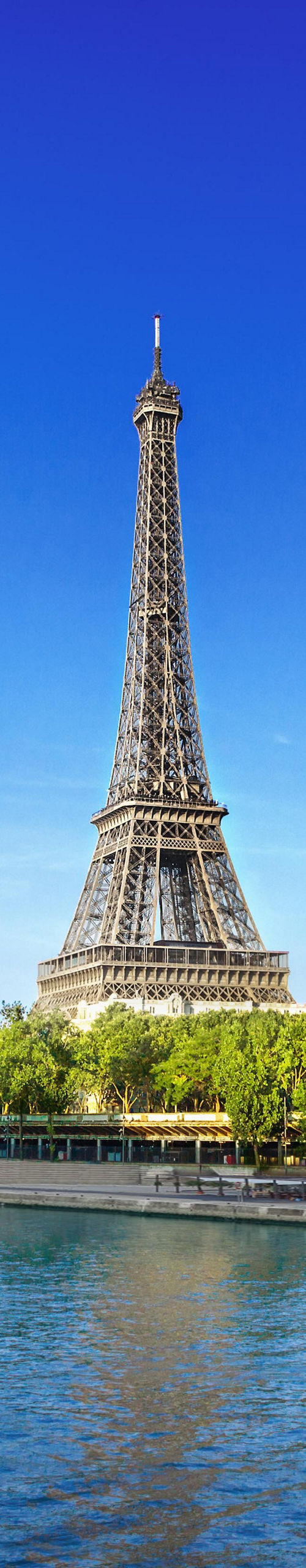 Eiffel Tower with River Seine View