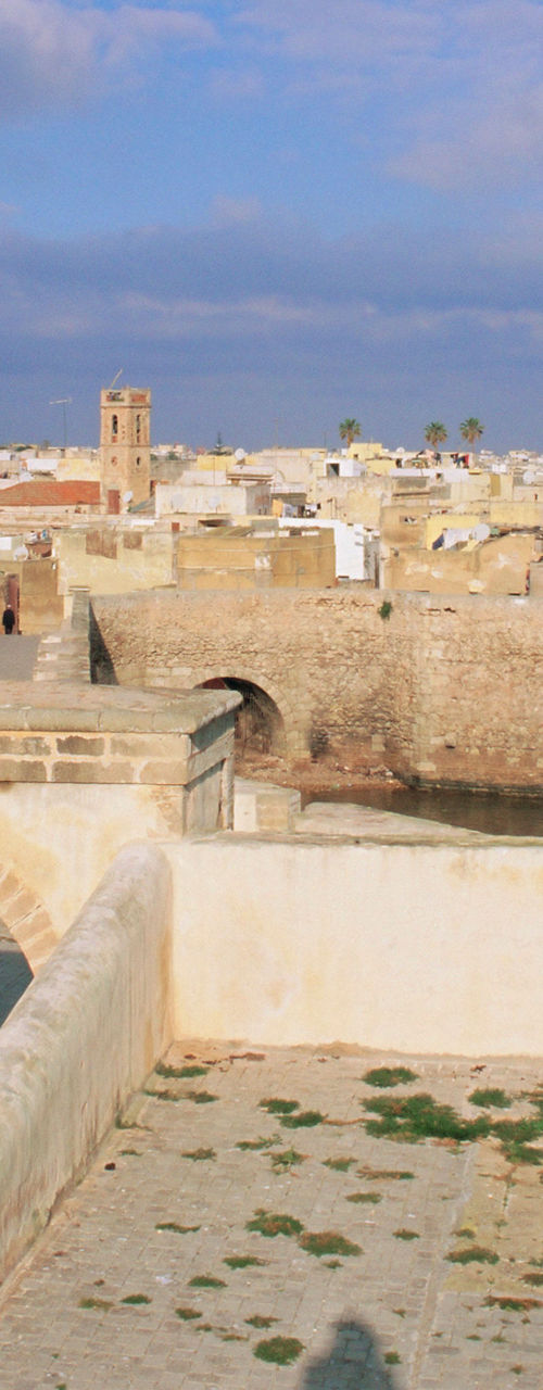 Historic coastal fortress with scenic view