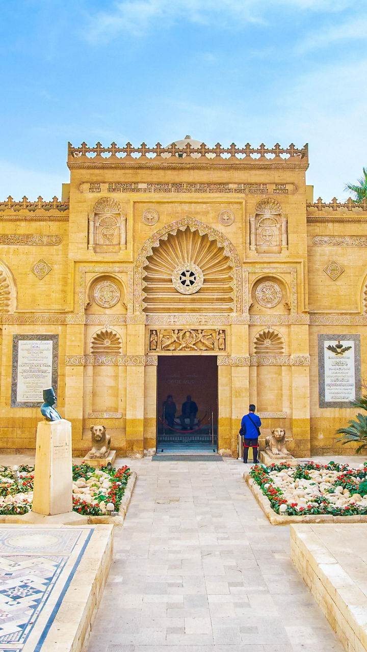 Historic courtyard with ornate architecture