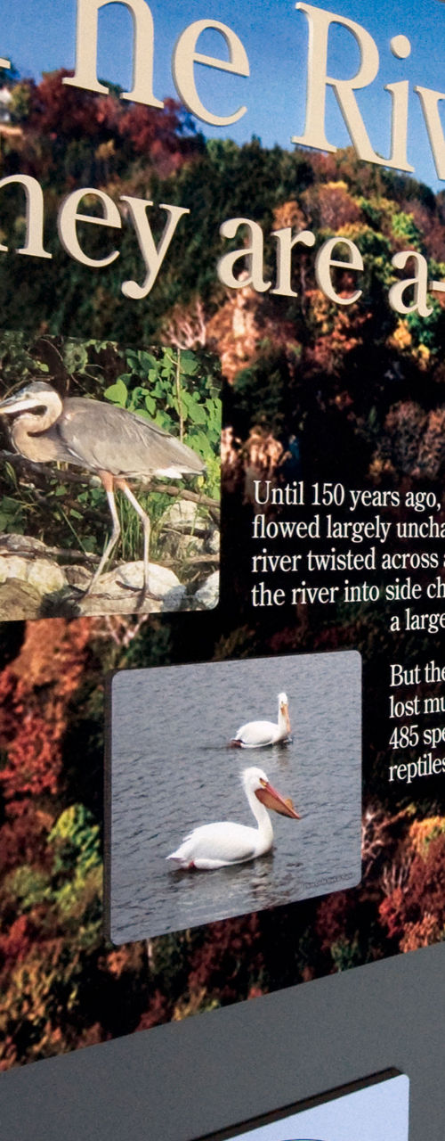 Educational Exhibit on River Changes