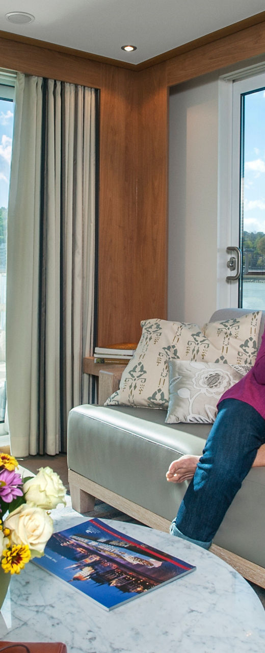Relaxing river cruise with scenic views
