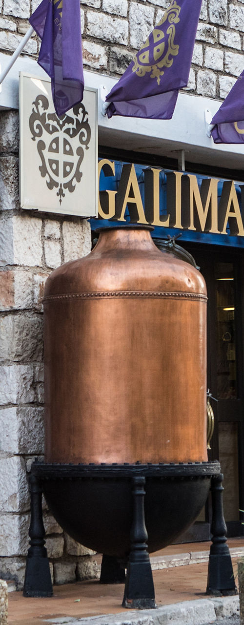 Galimard Perfume Storefront with Copper Still