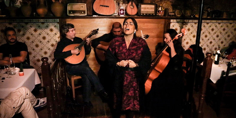 Traditional music performance in cozy setting