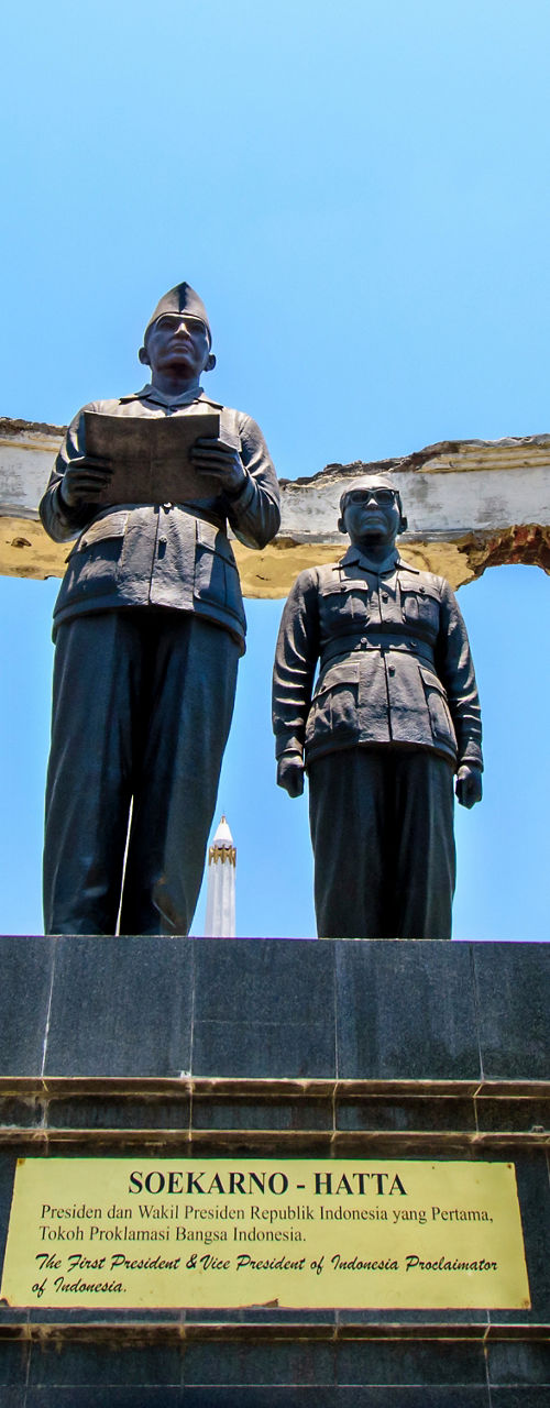 Soekarno-Hatta Monument in outdoor setting