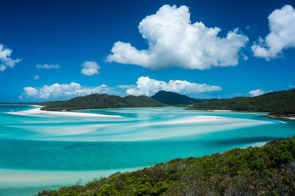 Scenic tropical beach with turquoise waters