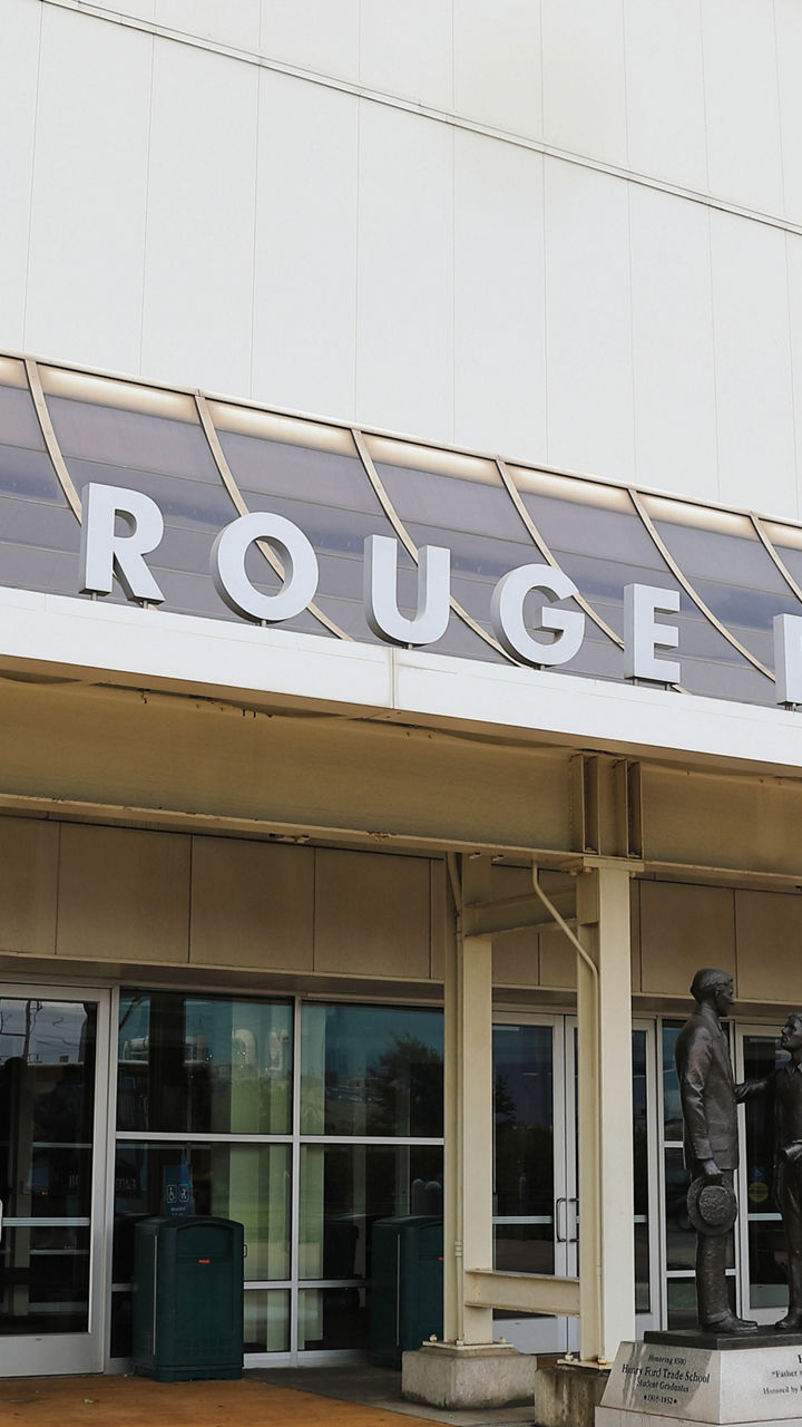Ford Rouge Factory Tour entrance exterior view