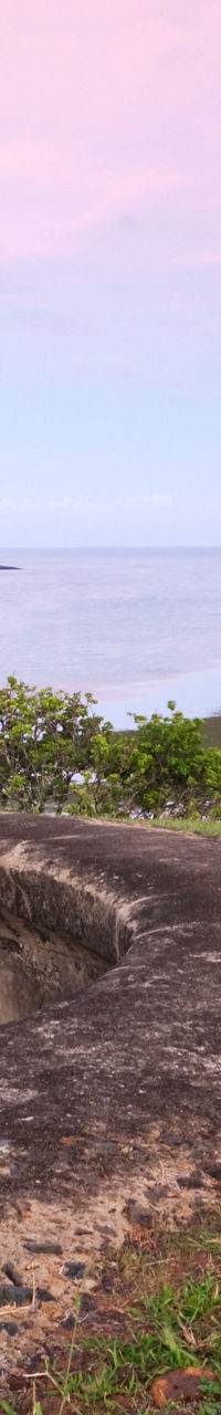 Historic cannon overlooking scenic coastline