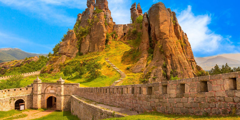 Belogradchik Fortress with Rocky Landscape