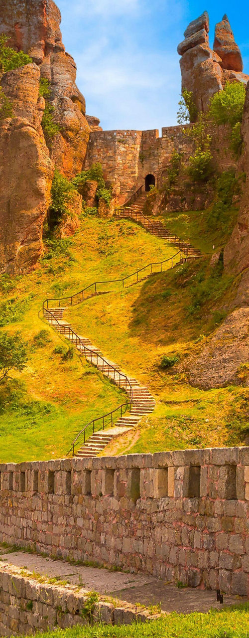 Belogradchik Fortress with Rocky Landscape