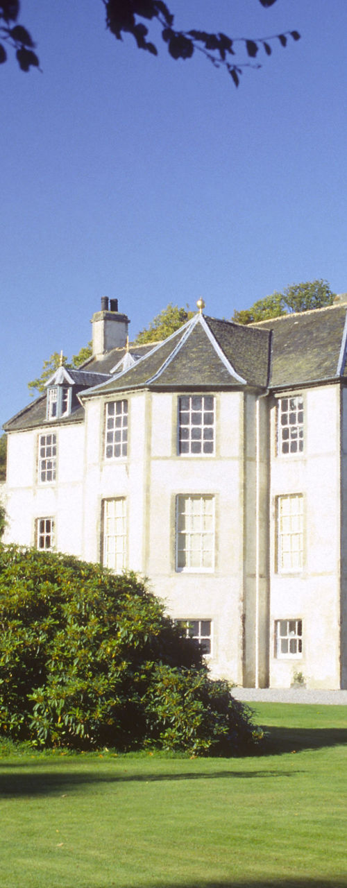 Historic country manor house with gardens