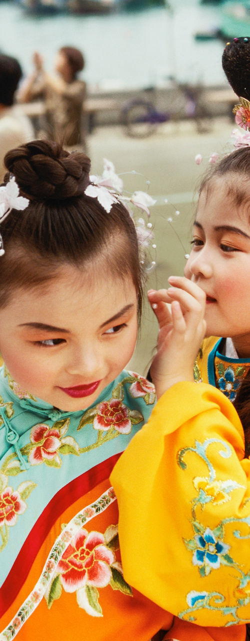 Traditional Festival with Colorful Costumes