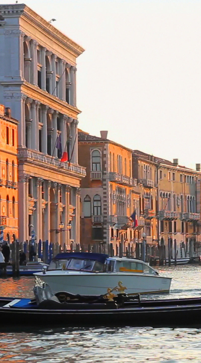 Gondola ride on Venice Grand Canal