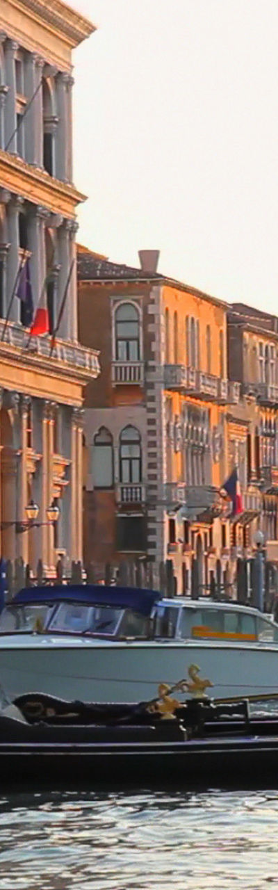Gondola ride on Venice Grand Canal