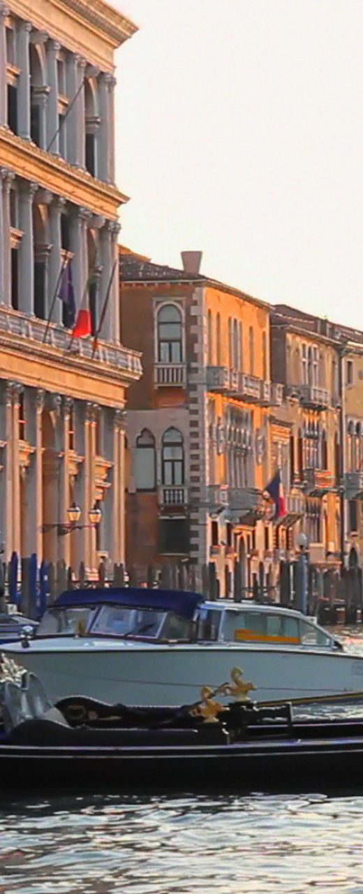 Gondola ride on Venice Grand Canal