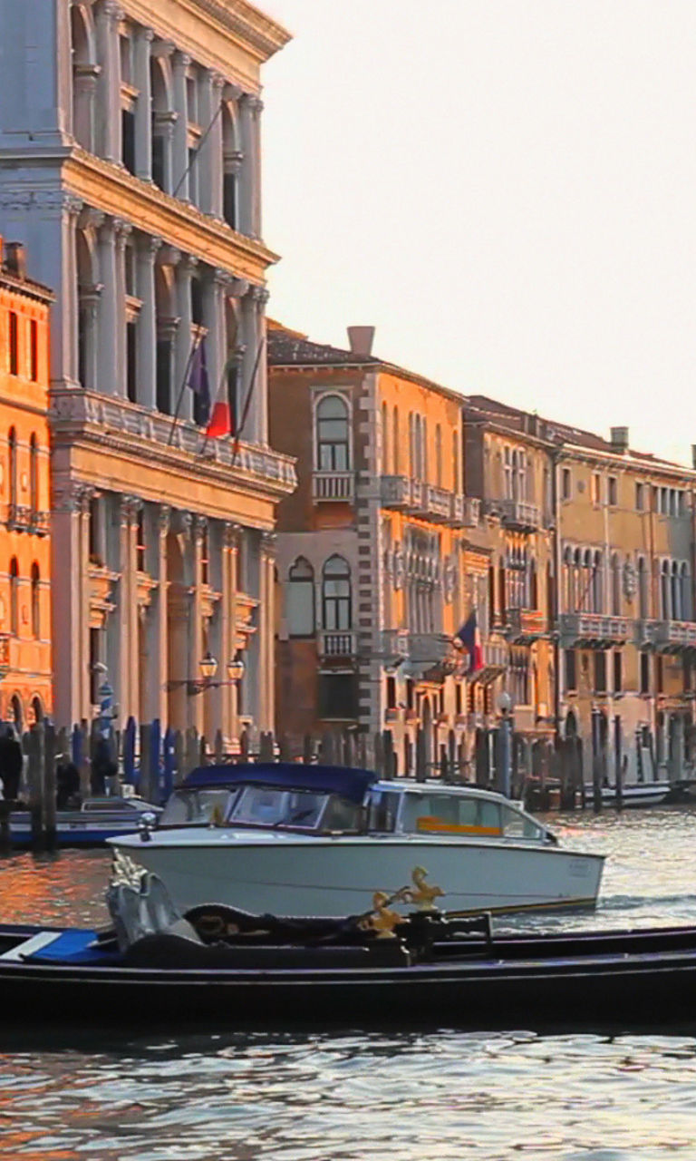 Gondola ride on Venice Grand Canal